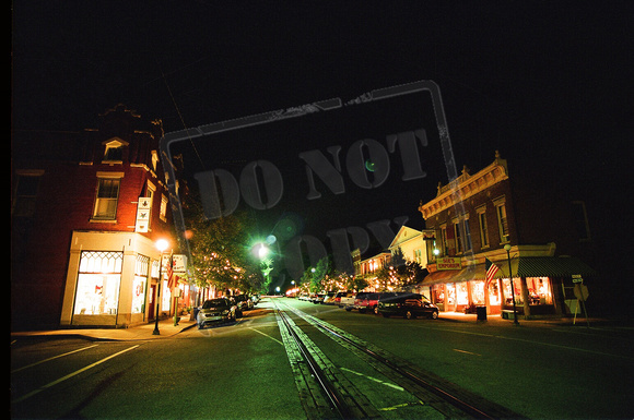 0251-KY-N   "Downtown La Grange at Night I"